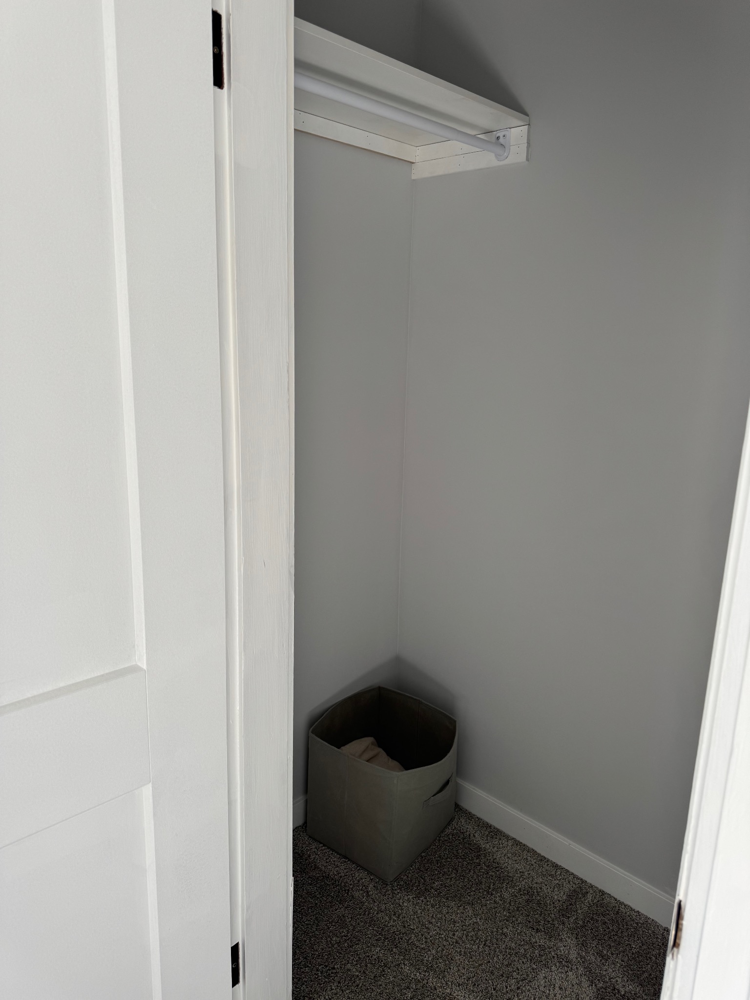 Closet storage in Main Floor Two